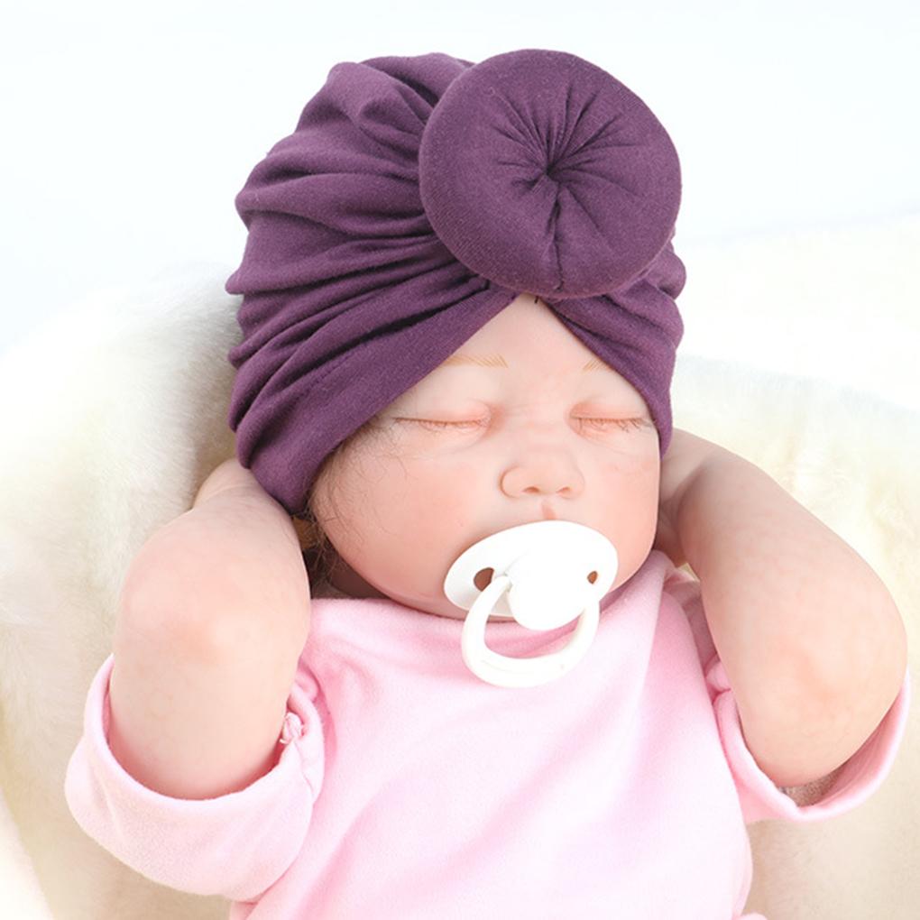 1\-2 Years Old New Arrival 1Pc Newborn Toddler Kids Baby Boy Girl Turban Beanie Hat Headwear Hat Headbands Fashion Headdress