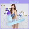 New Sparkling Firebird Inflatable Swim Ring Adult Pvc Thick 0.25 Swimming Float Water Ride Lifebuoy