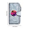 Tropical Summer Print Wallet Casual Large Capacity Portable Fashion Multi Card Holders Durable Long Purse