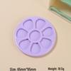 Cartoon Flower Round Plate Handmade Resin Accessories for DIY Crafts and Jewelry