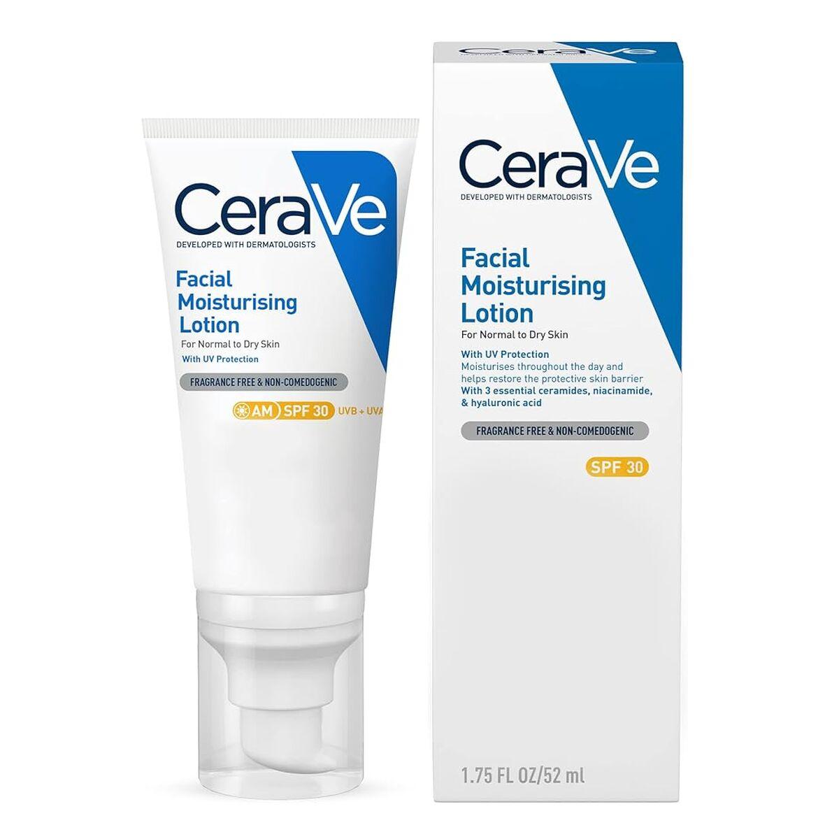 

Легкий увлажняющий лосьон CeraVe Spf 30 52 мл