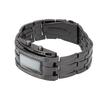 LED Watch Unique Binary Time Mode Display Convex Arc Structure Waterproof LED Wrist Watch