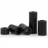Black Nylon ABS Round Hollow Standoff Non-Threaded Hollowed Spacer M3 M4 M5 M6 M8 Washer PCB Board Screw Length 2mm~50mm