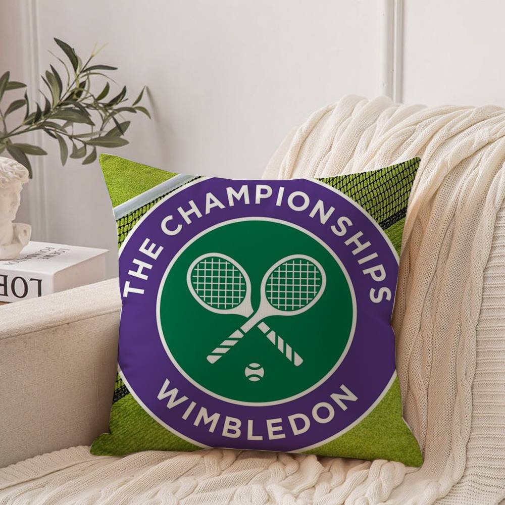 W-Wimbledon Cool Pillow Case Home Decor Throw For Sofa Bed Car Room Decor Gift Idea 12x12Inch