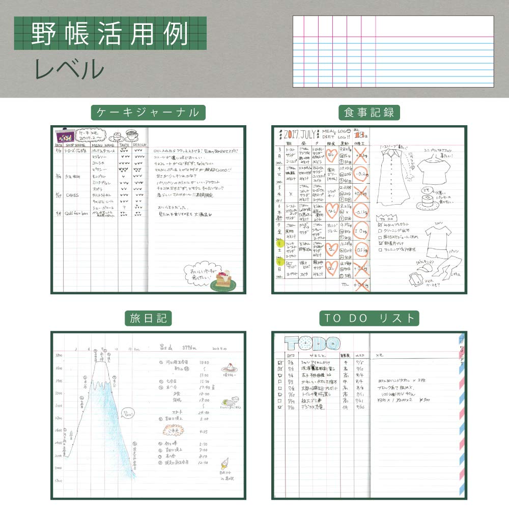 Kokuyo 60th Anniversary Limited Edition Survey Offset 40 Notebook, Book, Kangaroo, Sheets, SE-Y4-L1
