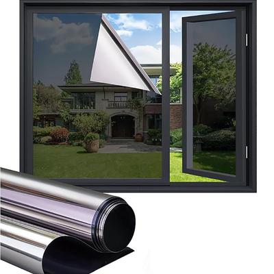 Sunscreen Waterproof Double-Sided Transparent Film Sunshade Glass Privacy Stickers Window Decorative Film Bedroom