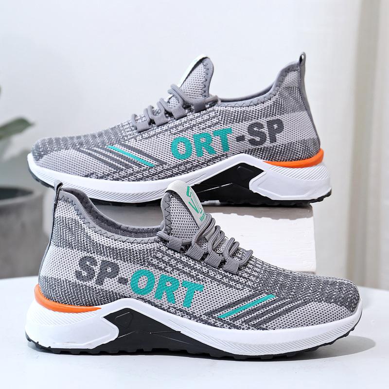 2025 spring foreign trade new men's shoes versatile breathable casual shoes trendy sports running shoes men's shoes