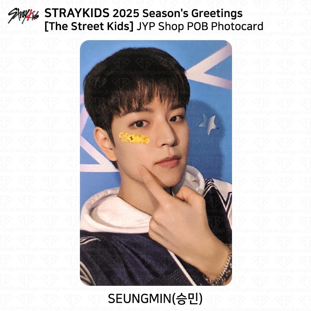 Stray Kids 2025 Season's Greetings The Street Kids JYP Shop POB Photocard KPOP