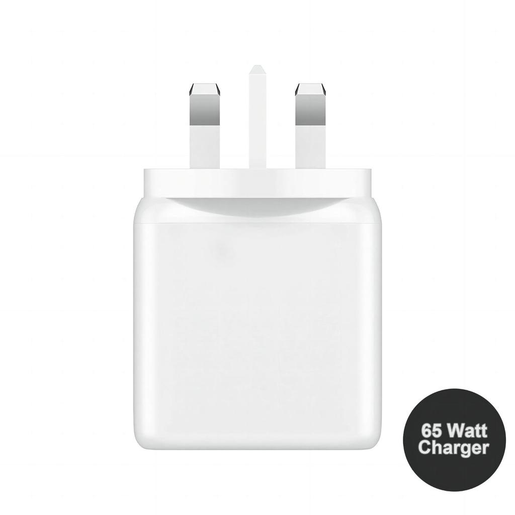 UK Standard 65W Fast Charger for OPPO: Compatible with R17, Reno6, K5 Models