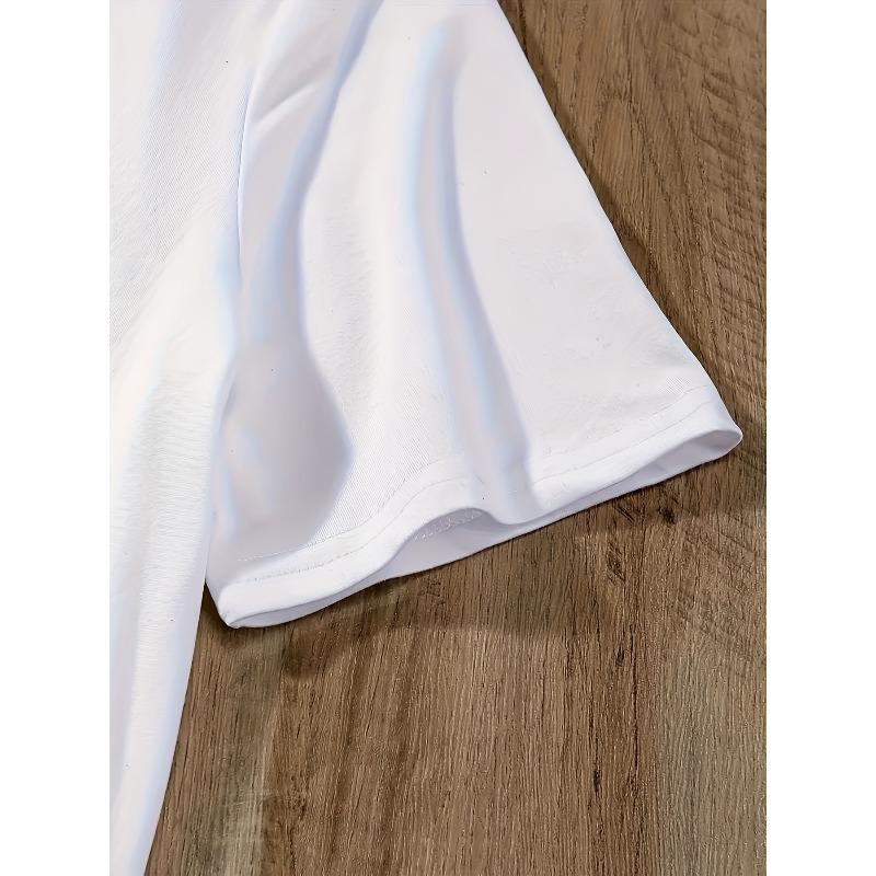 Europäische Größe Sommer Damen T-Shirt mit Fahrrad-Blumenprint, Stilvoll, Bequem und Atmungsaktiv