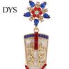 American Pride Earrings 1 Pair Women Hanging Independence Day Celebration Dangle Rhinestone Patriotic Decor Boots Snowflake Floral Shape Lady