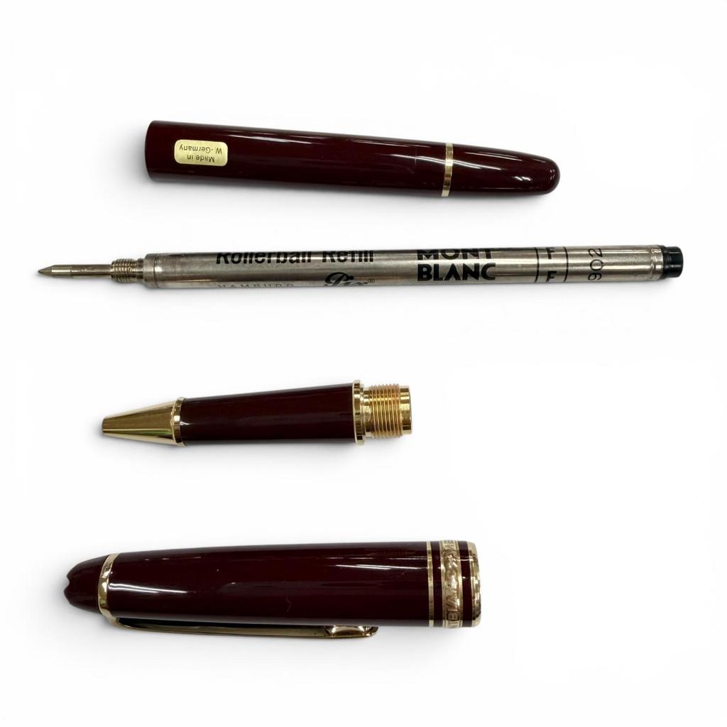 Great MONTBLANC Ballpoint pen Meisterstück Classic Bordeaux mens Used