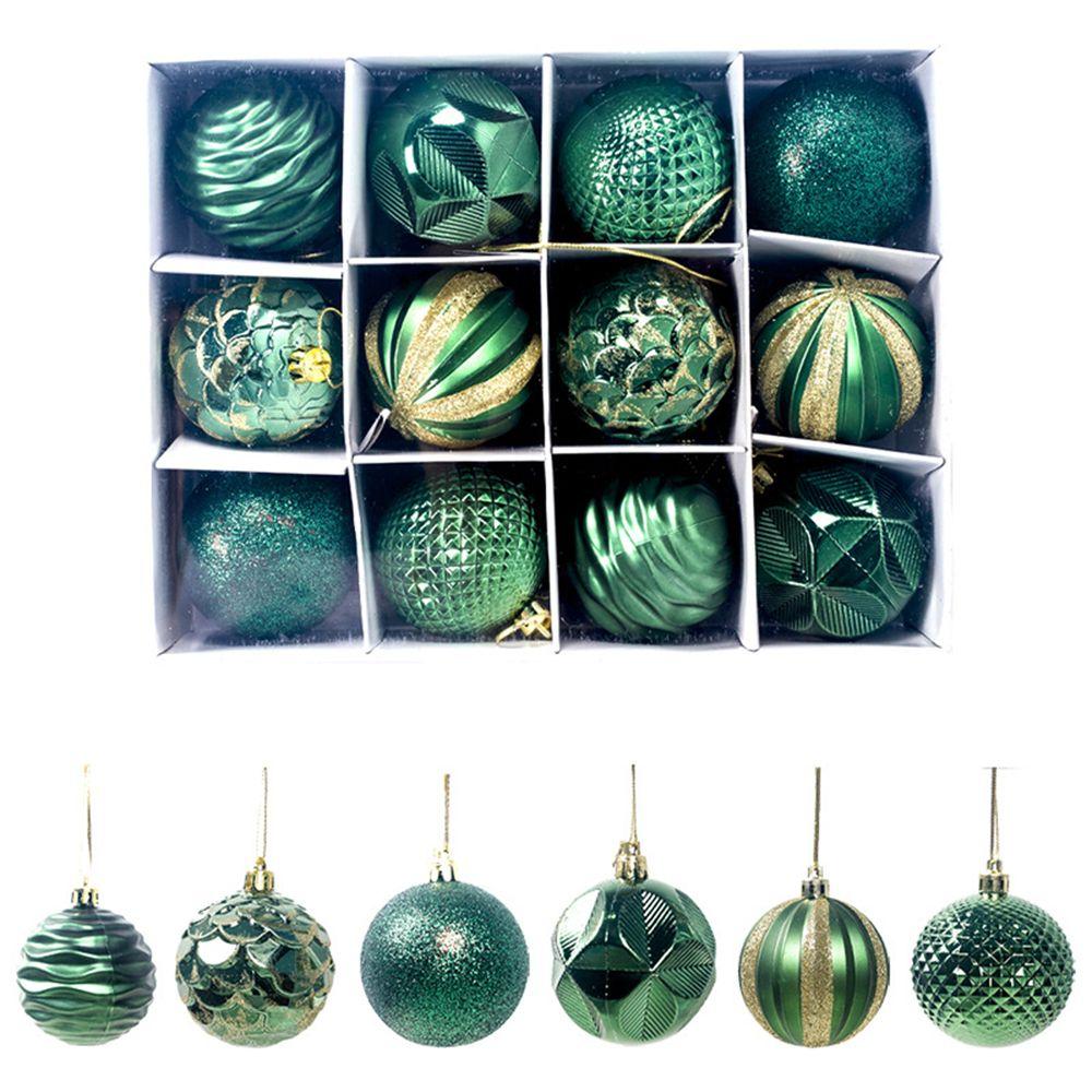 PCS Christmas Tree Pendant Gift Decoration Pendant Colored Balls Decorate Christmas Balls Show Ball