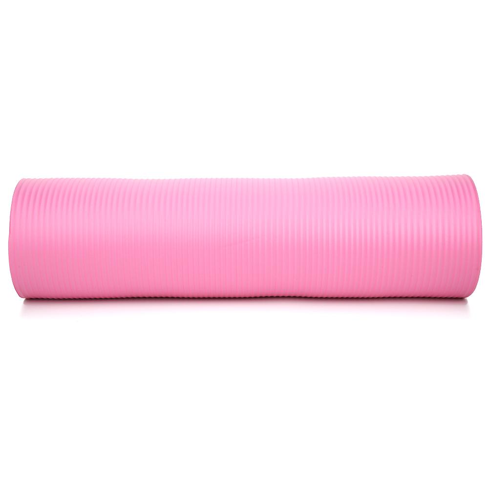 Lengthen NBR Pad Widened Non-Slip Mat Multifunction Fitness Exercise Cushion 183 X 61 X 1cm(Purple )