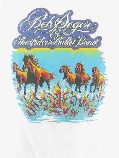 Bob Seger  Cotton Shirt 80s White Unisex All size B435 M