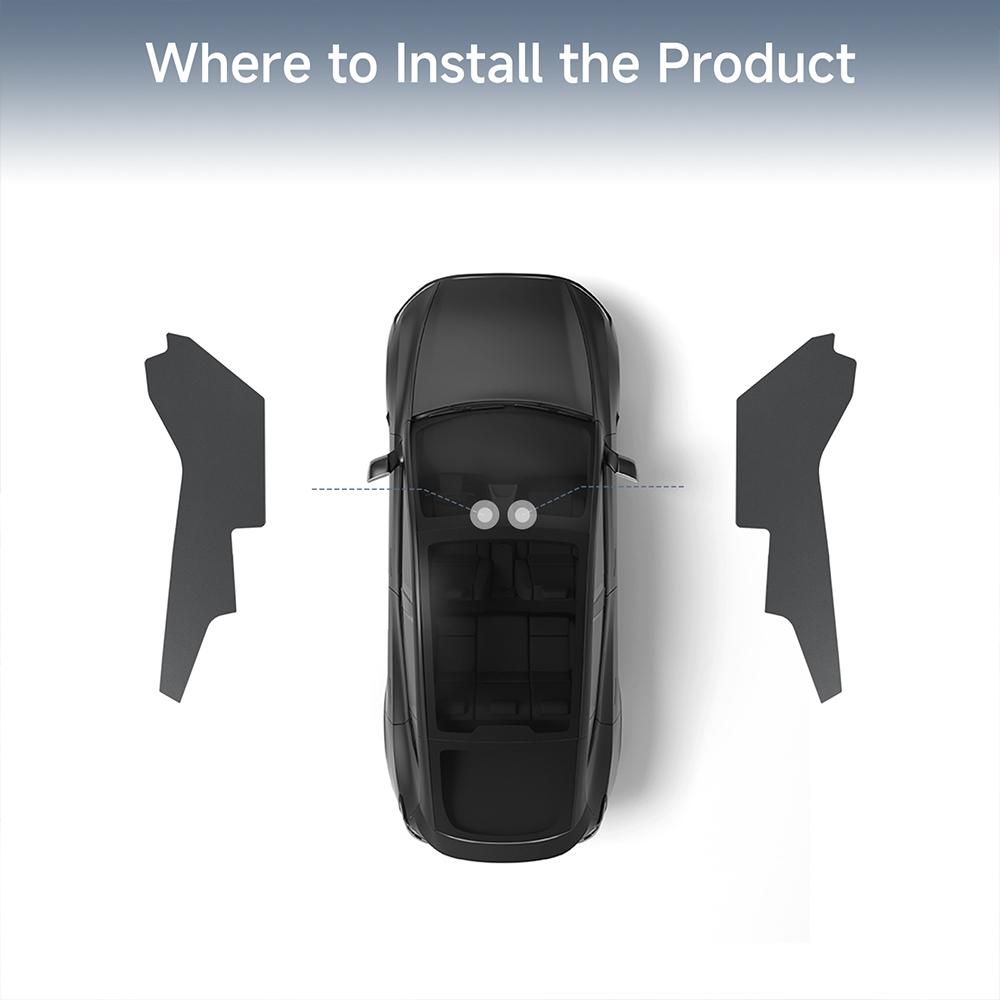 For Tesla Model Y Juniper 2025 2026 Central Control Side Anti Kick Pad TPE Anti-dirt Mat for Tesla Model Y Juniper Accessories