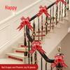 Wedding Decor: Stair Handrails, Floral Arrangements, Ribbons, and Honeymoon Room Accessories