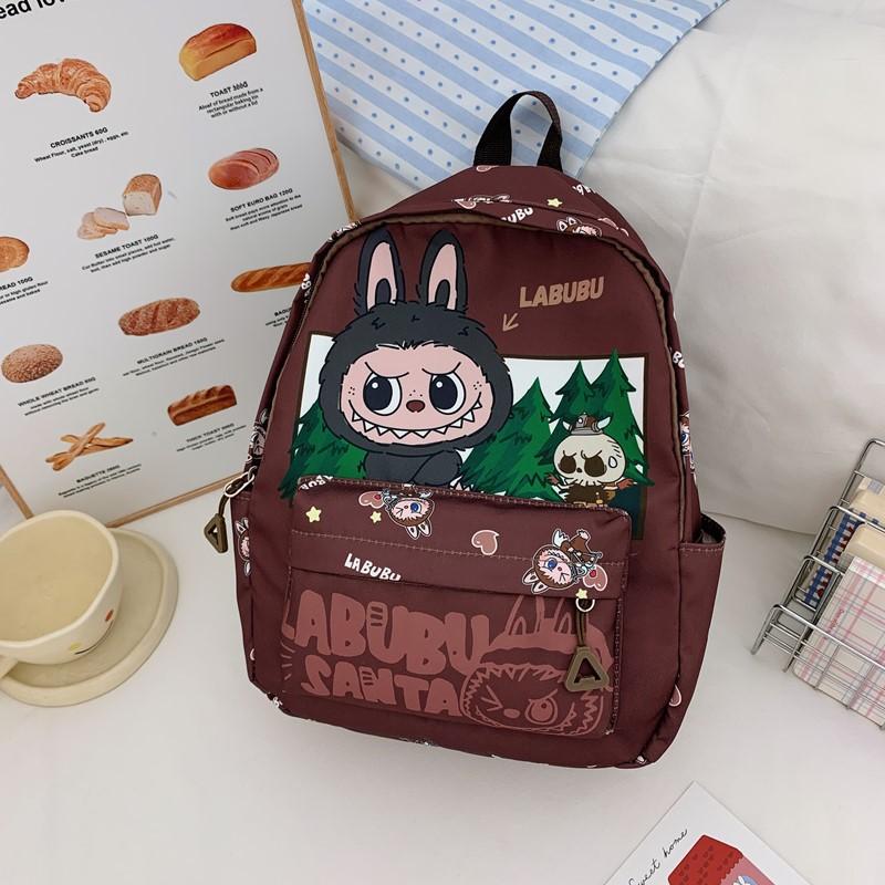 Kindergarten Primary School Students Schoolbag Cartoon Animation Cute Printed Boys And Girls Schoolbag Large Capacity Children'S Backpack