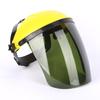 Lightweight Head-Mounted Transparent Face Shield for Welding and Grinding Protection
