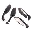 1 Set Abs Plastic Moto Accessories Motorcycle E-Bike Rearview Mirrors Scooter Electrombile Back Side Mirror 8Mm 10Mm