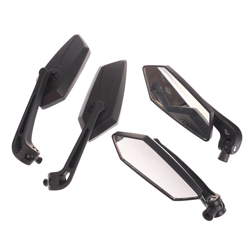1 Set Abs Plastic Moto Accessories Motorcycle E-Bike Rearview Mirrors Scooter Electrombile Back Side Mirror 8Mm 10Mm