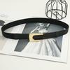 Elastic Elastic Coat Belt Accessories Decorative Dress Suit Waist Seal Women Autumn Winter Tide Summer Black