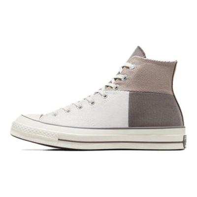 Chuck 70 High Patchwork Artisan - Gris Wonder Stone Baskets Unisexe Gris Origin-Story A04507C