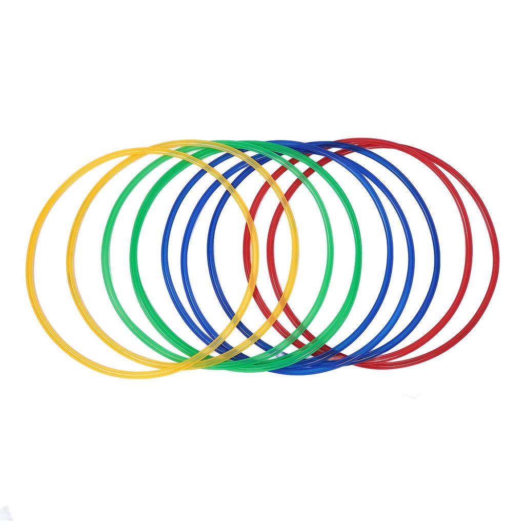 18.9in Sensory Training Hoops Kids Exercise 10pcs Hoop Rings 10pcs Connectors Sensory Training Equip