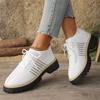*Fashiable Comfortable Mesh Thick Soled Casual Shoes Spring and Summer Pure Color Breathable Round Toe Sports Shoes for Women