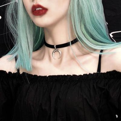 Samt-Halskette für Damen, Vintage, sexy Spitzen-Halskette mit Anhängern, Gothic-Halsschmuck, Zubehör