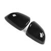 2pcs Side Rearview Mirror Cover ABS Black Trim Cap Replacement for MercedesBenz CLA C118 2020+