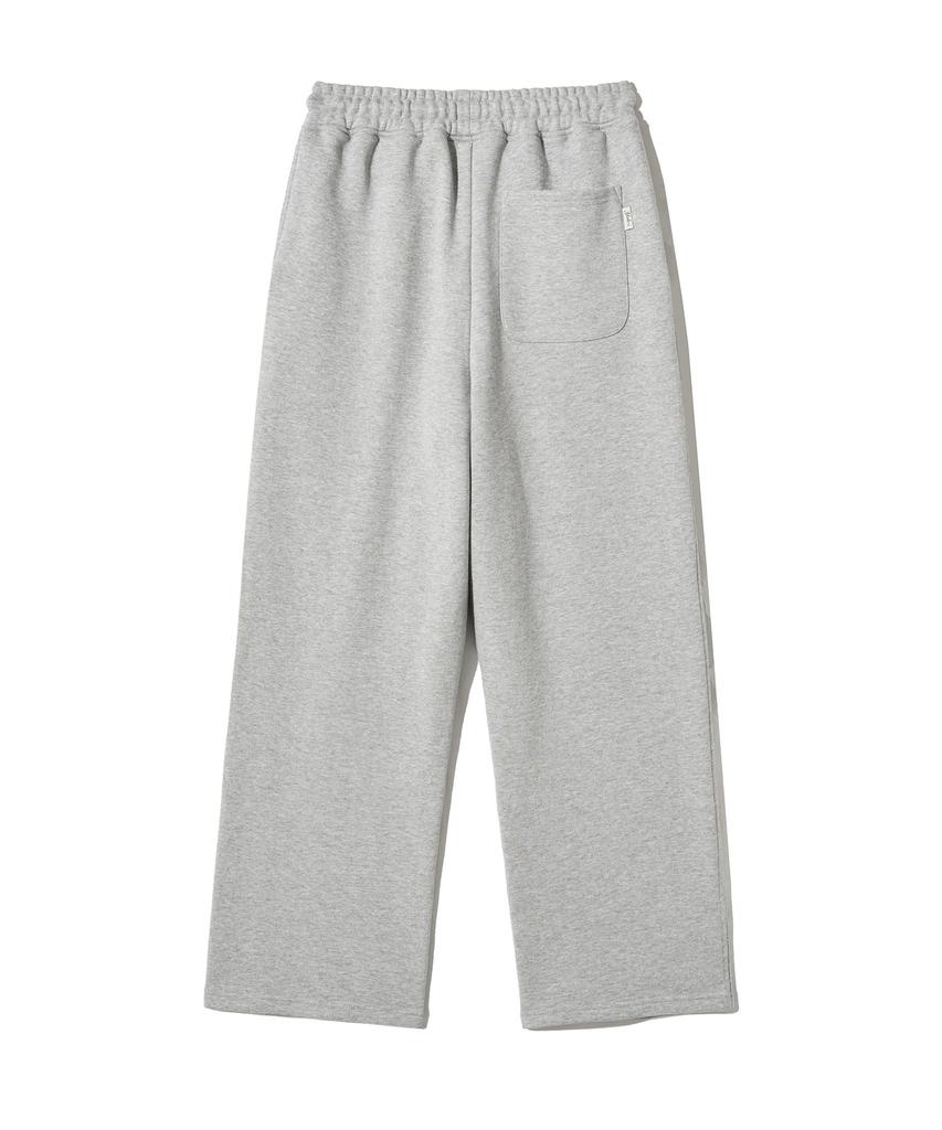 YALE Small Arch One-Tuck Sweatpants_Gray