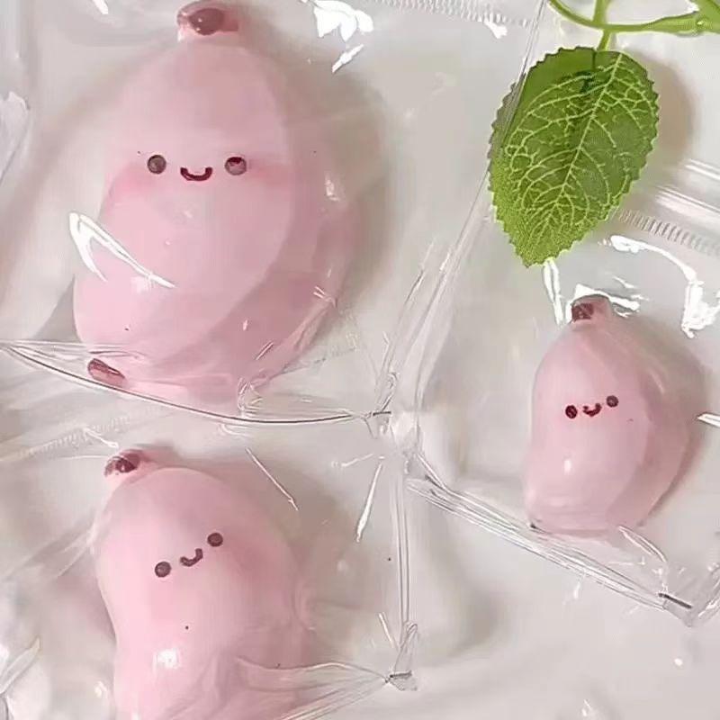 

Banana soft fluffy tactile toy-slow rebound stress relief toy suitable for children adults office and party gifts squeeze gift