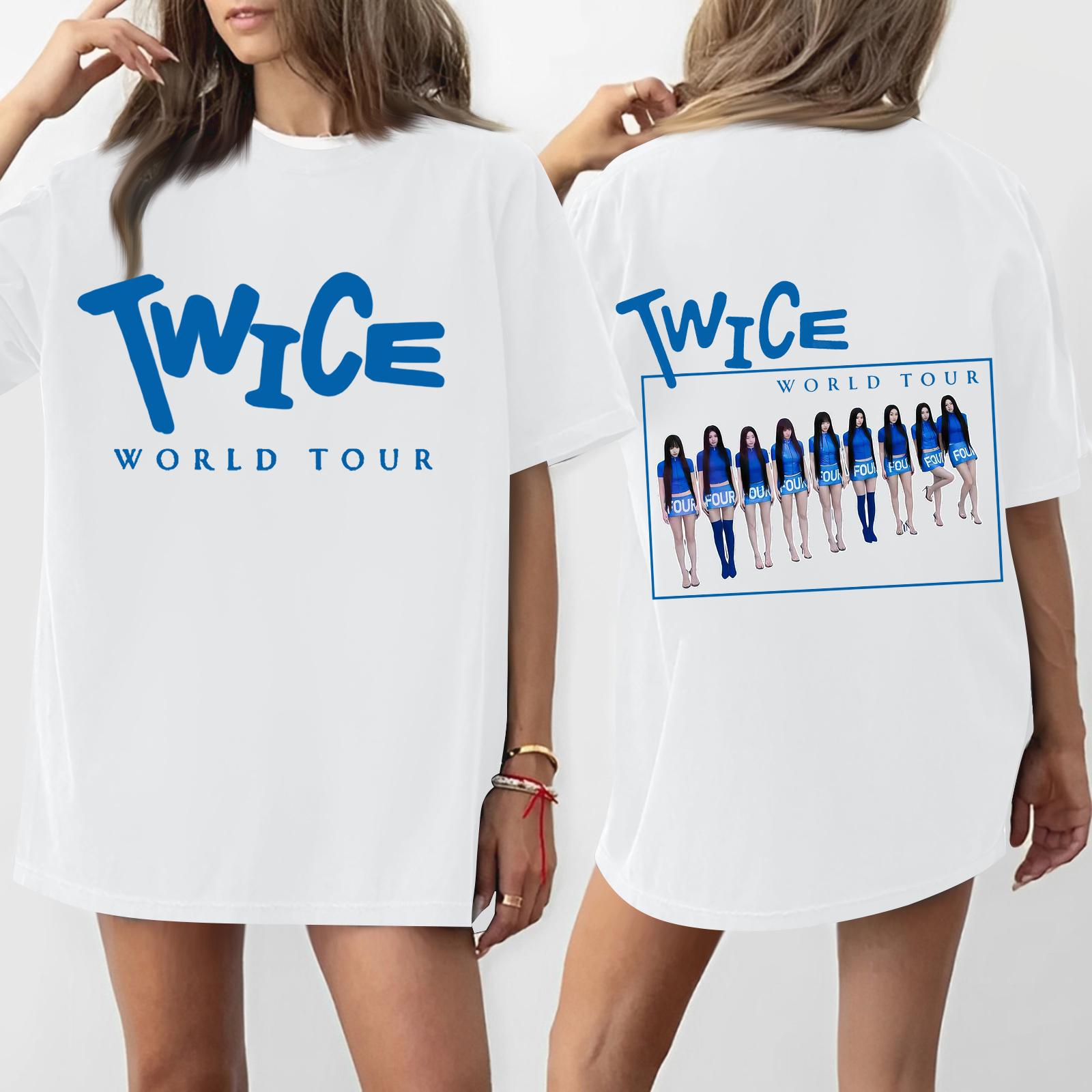 

Женская футболка с круглым вырезом и короткими рукавами с принтом XL белый