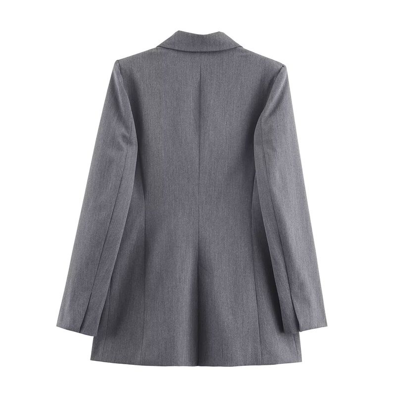 Counter Same Zbzr Autumn New Women Clothes Double Placket Long Sleeve Casual Double Breasted Blazers 8843531