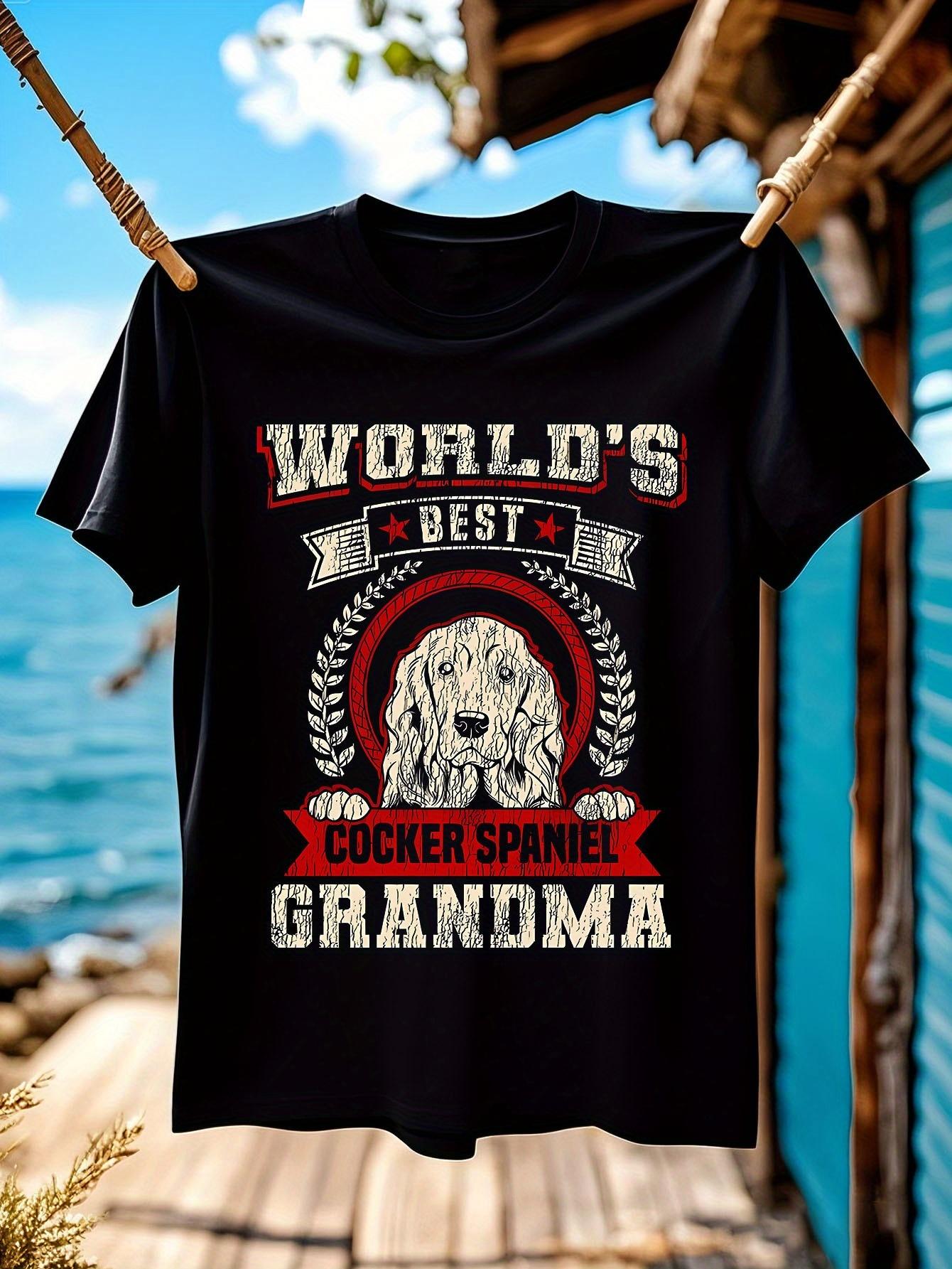 Funny Tshirt Funny Dog Lover Tshirt - WorldS Best Cocker ... S