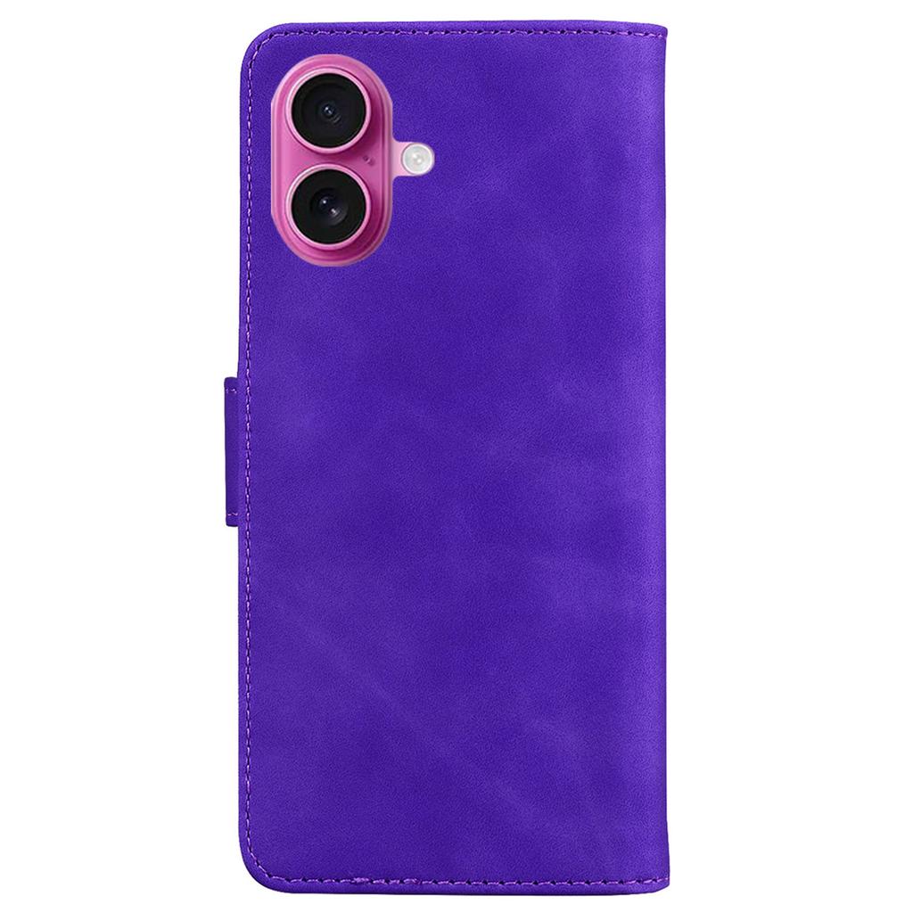 For iPhone 17 Stand Case PU Leather Phone Cover Butterfly Printed