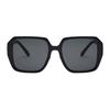 Versace Logo Details Nylon Fiber Square Sunglasses Women Black 14247637 O4472D-OGB18756-Black F