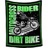Dirt Bike Blanket Gifts,Ultra Soft Motorbike Throw Blanket| Gifts for Extreme Sports Motorcycle Lover,Motorcycle Blanket Decor for Sofa Bed Couch for