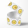 100-500pcs Cartoon Yellow Expression Stickers Wedding Birthday Party Gift Wrapping Label Scrapbook Cute Stationery Stickers