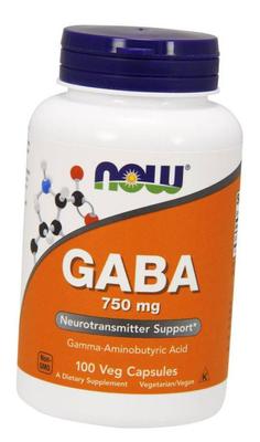 GABA, kyselina gama-aminomáselná, Gaba 750, 100 vegcaps (72128048)