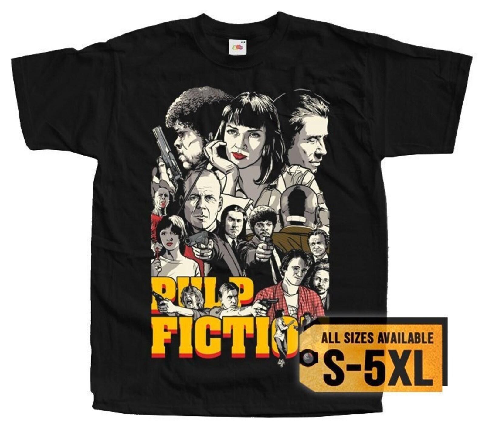 Pulp Fiction V10 Poster Men T-Shirt all sizes S-5XL M