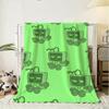 Anine Game D-Dandys World Throw 240G Flannel Blanket Lightweight Soft Skin-Friendly Summer Thin Throw Blanket