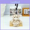 Giraffe Rabbit Cute Panda Animal Plush Keychain Toy Decoration Keyrings Gift