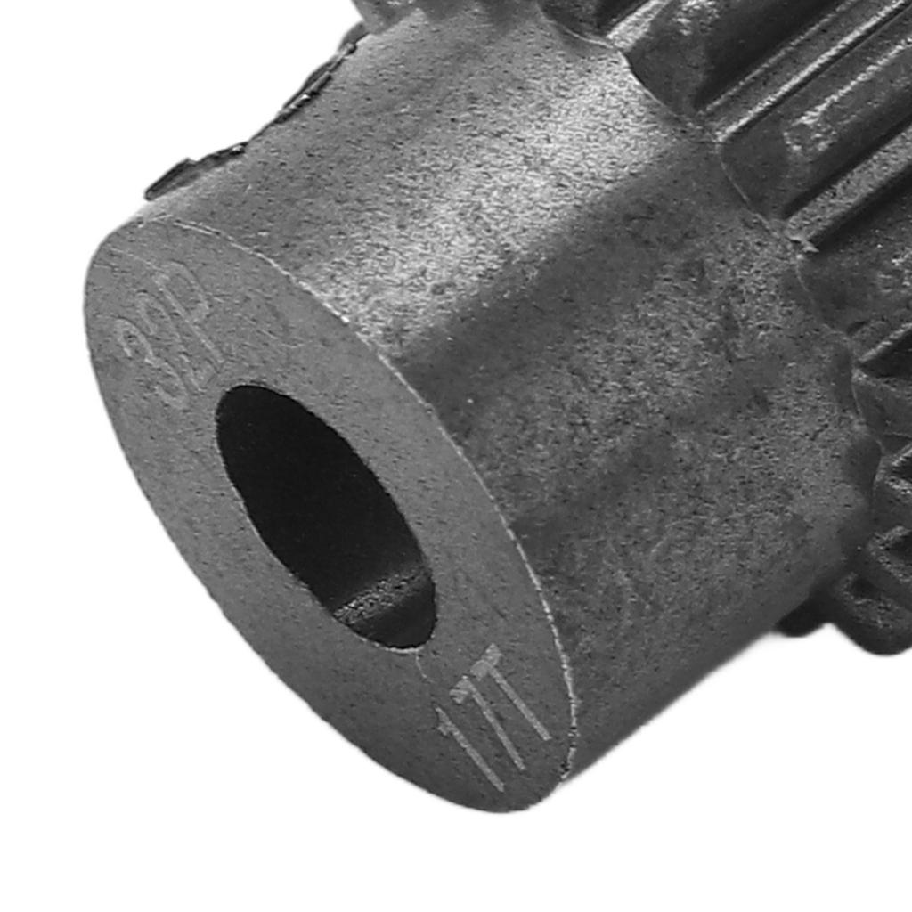 17T 0.8Mod Metal Motor Pinion RC Motor Pinion Gear with Wrench for ARRMA Granite 1/10 Remote Control Car