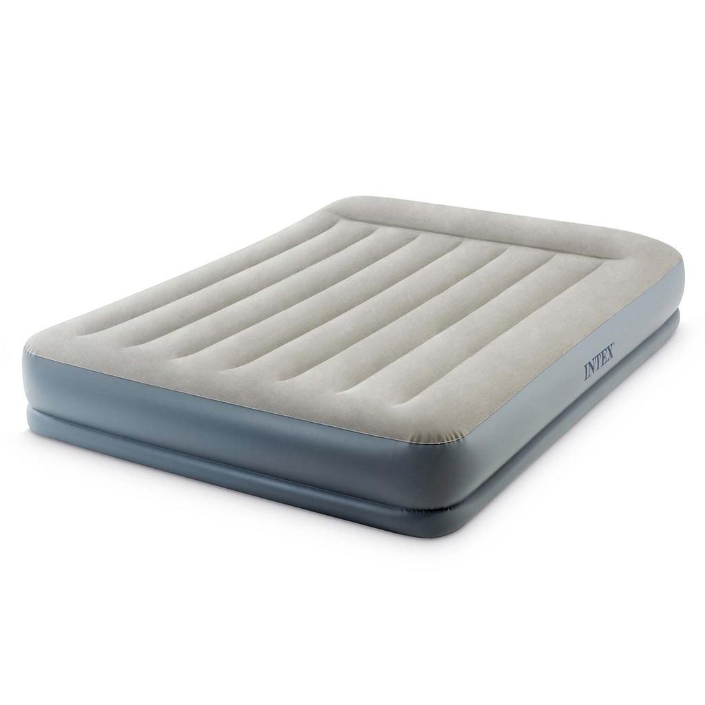 Inflatable Mattress 203X152X30 Cm With Built-In Electric Pump Intex 64118