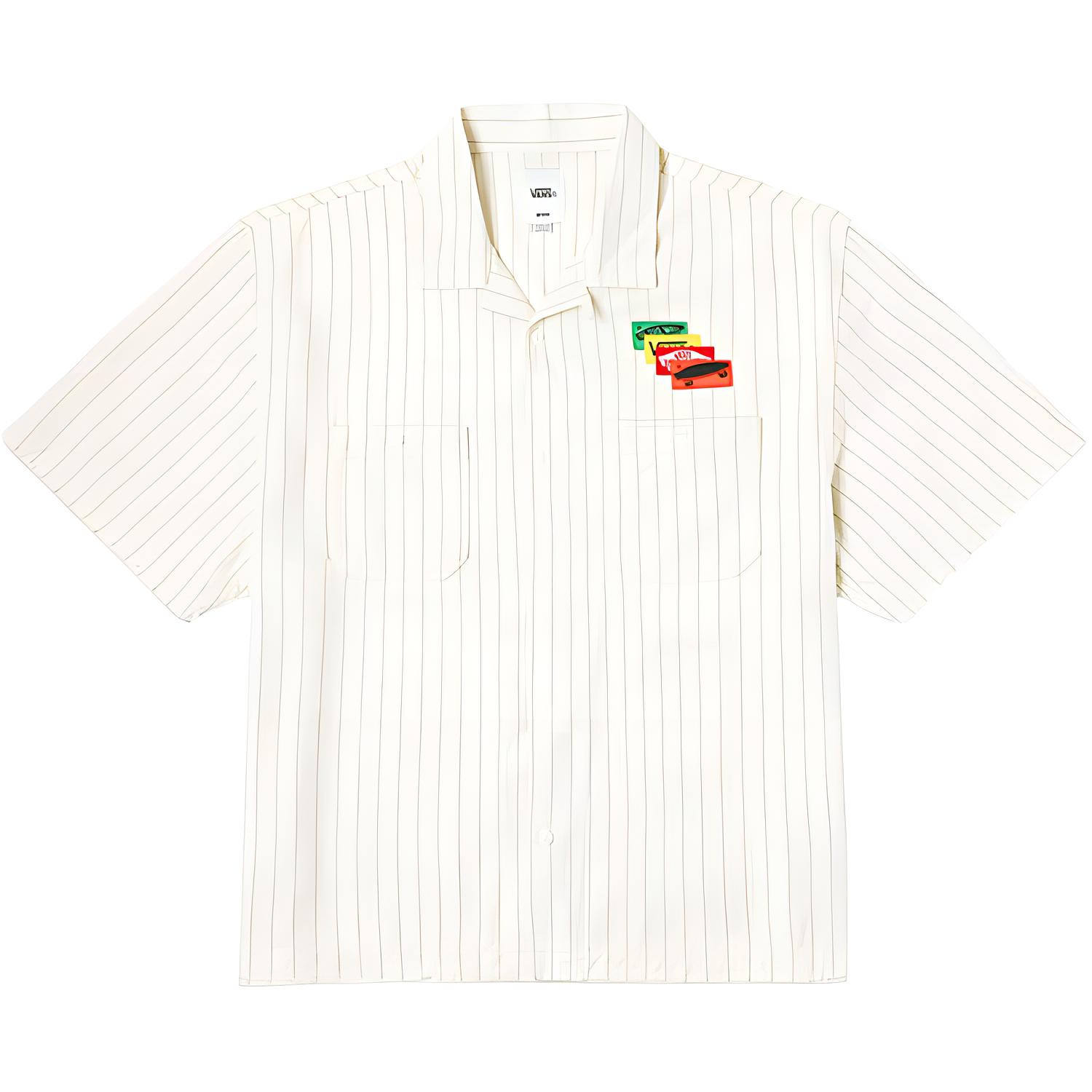 

Vans Fashionable Soft Skin-Friendly Short Sleeve Shirt Men shirts Off-White VN000MH3FS8 XL