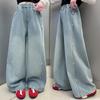Girls' Spring and Autumn Jeans