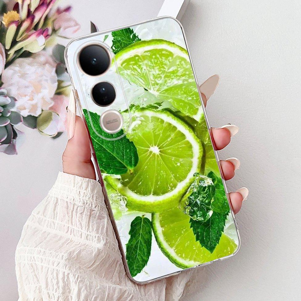For Vivo V50 Lite 5G Case Cover Cute Cat Luxury Fashion Flowers Funny Cool Painted Back Cover For Vivo V50Lite 5G Phone Case
