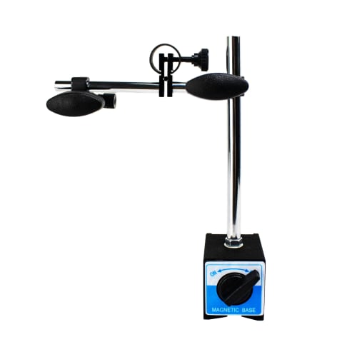 HFS(R) Magnetic Base Stand for Dial Gauges with Fine Adjustment, Magnetic Holder for Measurement and Surveying, 1 Unit (50x58x55mm)
